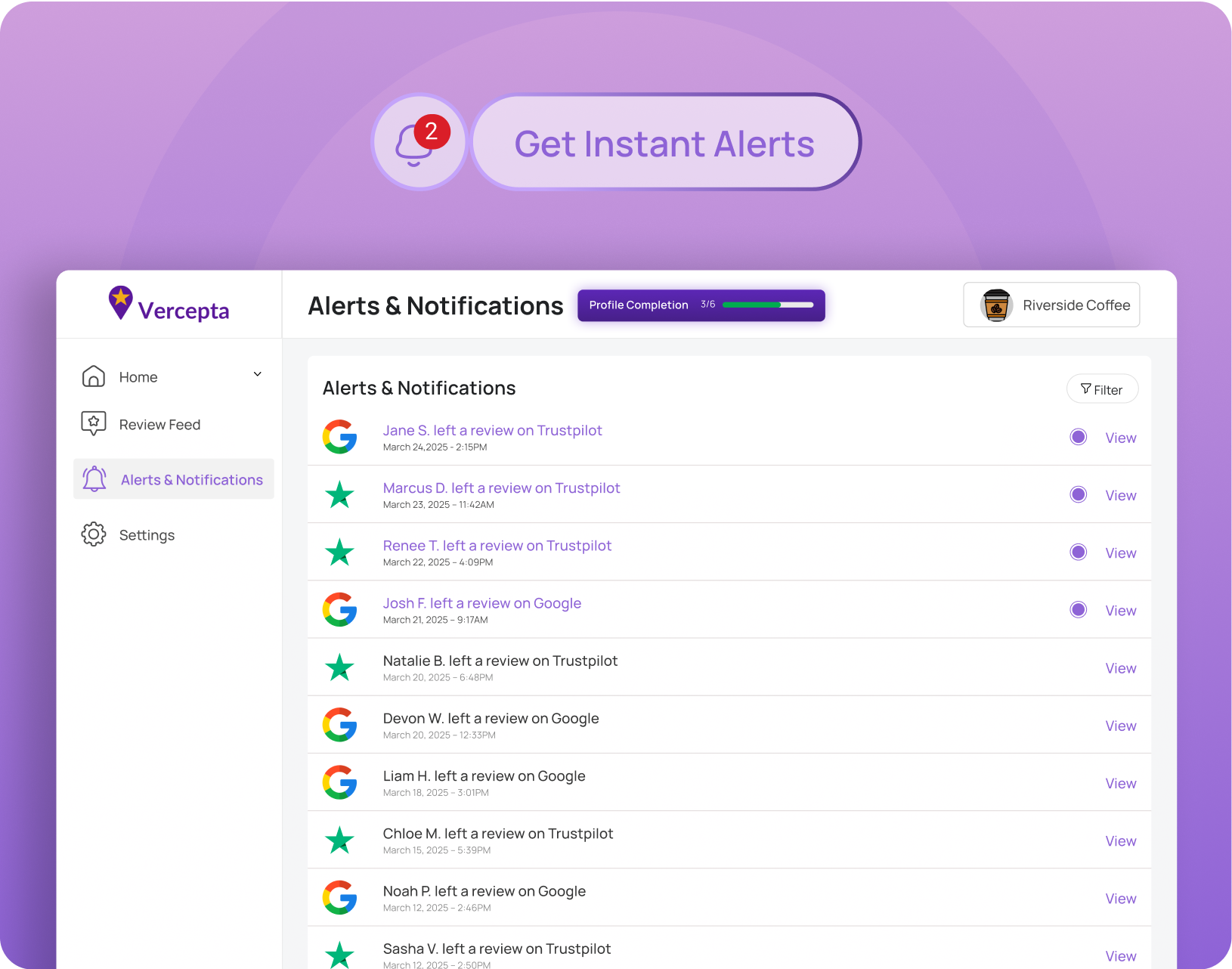 Real-Time Alerts